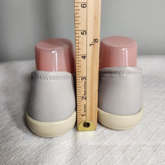 Ecco Women’s Size EU 37 US 6-6.5 Fabric Shoes Slip On Shoes Cream NWOB 104 - Picture 7 of 9